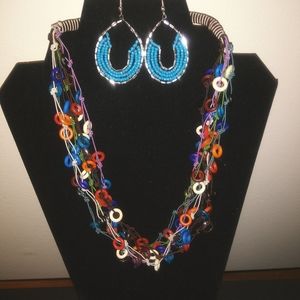 Necklace & Earrings